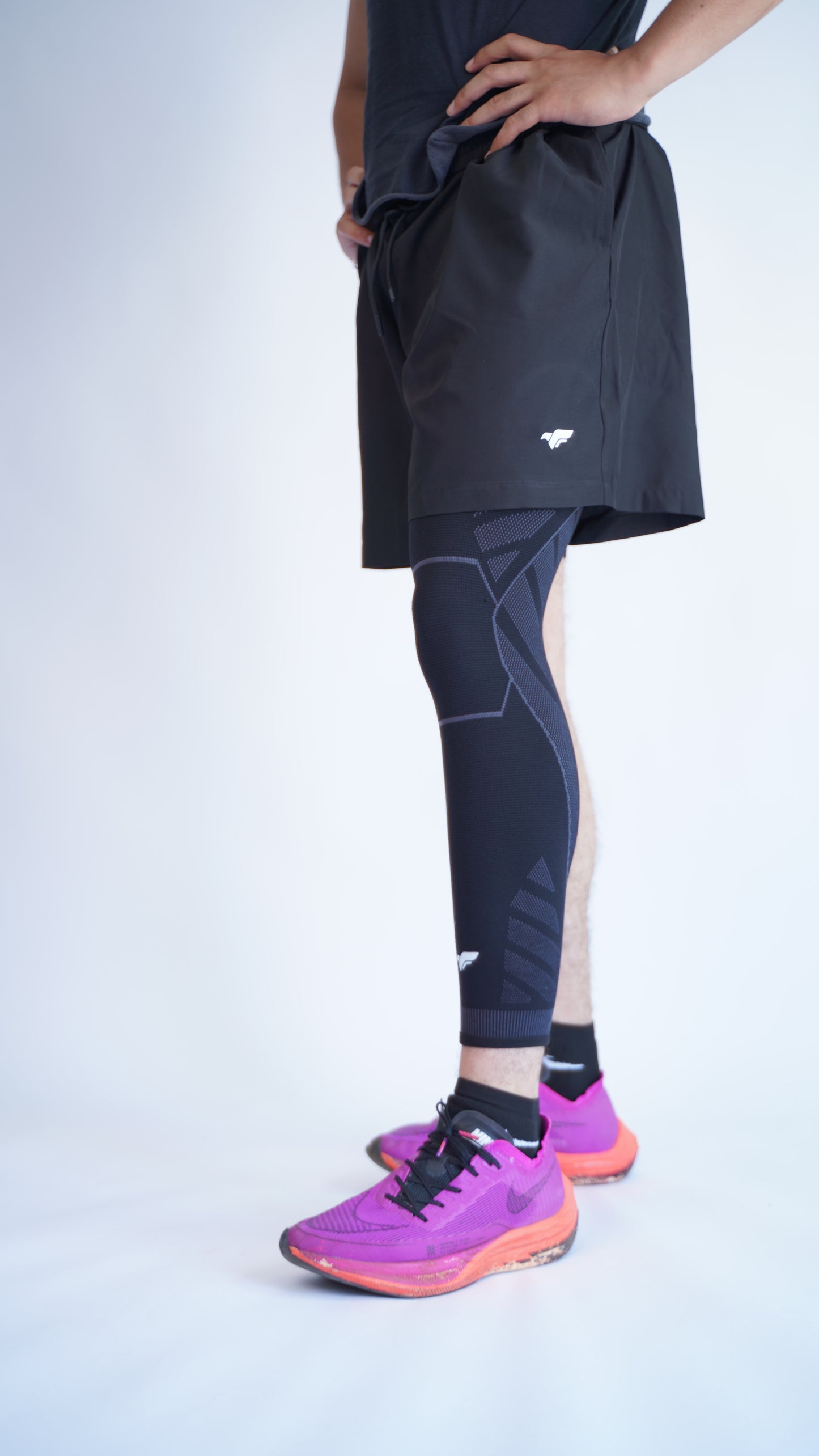 1x Bande de compression Professionnelle de Niveau 2 pour Genoux et Jambes