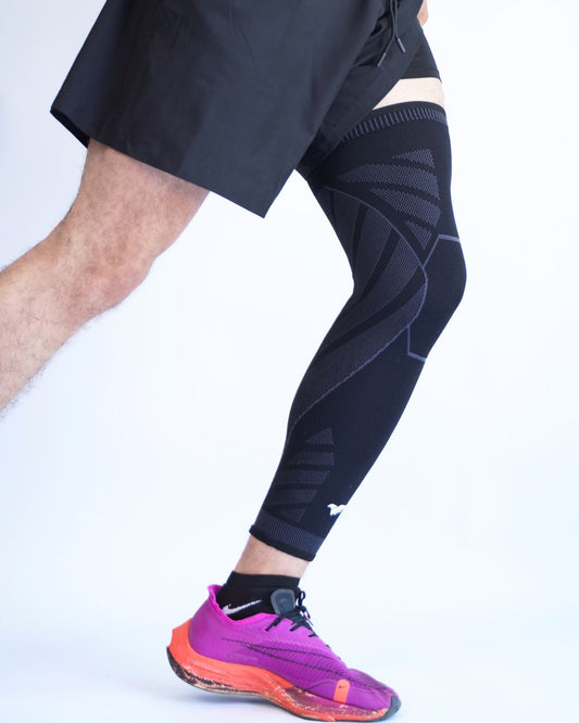 1x Bande de compression Professionnelle de Niveau 2 pour Genoux et Jambes